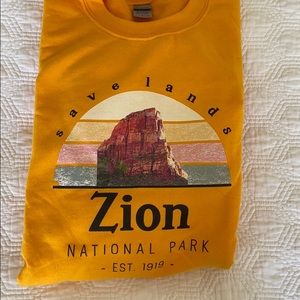 zion national park sweatshirt